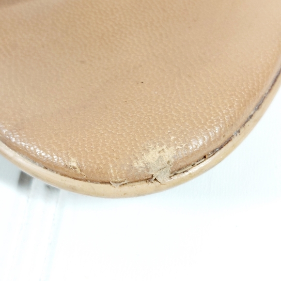 SOFFT Wedge Cork Tan Gold Accents Ultra Comfy Slip On Slide Sandals A429 - Picture 11 of 14